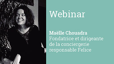 Visuel du webinar Devenir un entrepreneur social et donner du sens à son action, Maëlle Chouadra, Dauphine Executive Education  (Université Paris Dauphine-PSL) et Felice